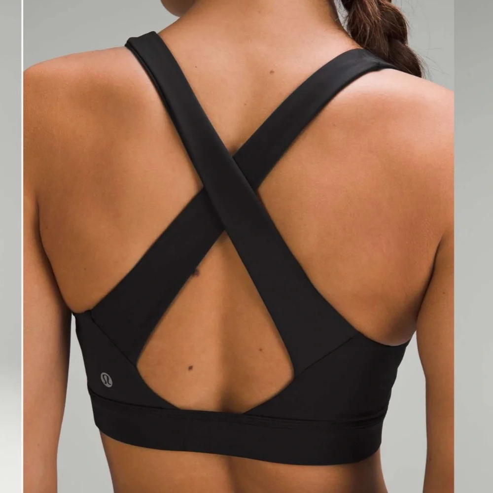Lululemon Envital Bra D/DD Cup Black Size 4 NWT Medium Support - Picture 2 of 6